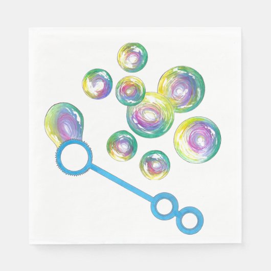 Bubble Bubble Wand Servet (Voorkant)