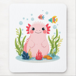 Bubble Buddy Axolotl Muismat