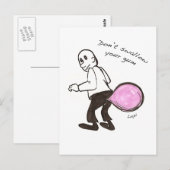Bubble Butt Briefkaart (Voorkant / Achterkant)
