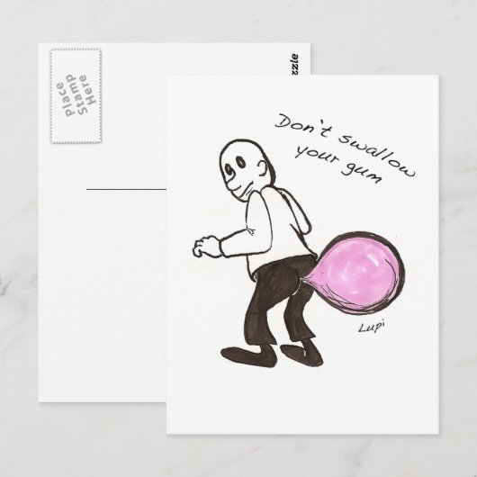 Bubble Butt Briefkaart (Voorkant / Achterkant)