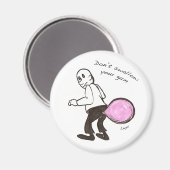 Bubble Butt Magnet (Voorkant / Achterkant)