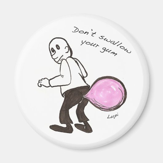 Bubble Butt Magnet (Voorkant)