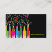 Bubble Celebrations! Planner-profielkaart van part Visitekaartje (Achterkant)