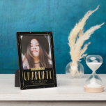 Bubble Chic Afstuderen Photo Gift Desktop Plaque Fotoplaat<br><div class="desc">Ik wil deze speciale mijlpaal in het leven niet vergeten. De achtergrondkleur kan online worden aangepast! Overeenkomende objecten zijn te vinden op onze website: www.berryberrysweet.com of op verzoek.</div>