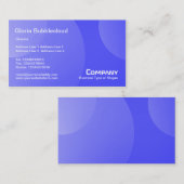 Bubble Cloud - Shades Blue II Visitekaartje (Voorkant / Achterkant)