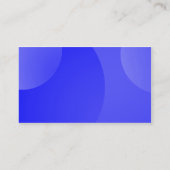 Bubble Cloud - Shades Blue Visitekaartje (Achterkant)