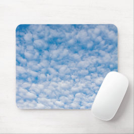 Bubble Clouds in Blue Sky Natuur Foto Mammatus Muismat