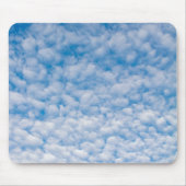 Bubble Clouds in Blue Sky Natuur Foto Mammatus Muismat (Voorkant)