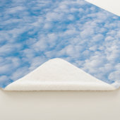 Bubble Clouds in Blue Sky Natuur Foto Mammatus Sherpa Deken (3/4)