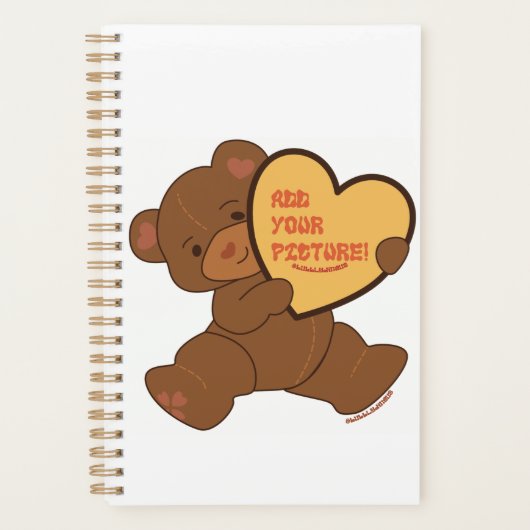 Bubble Cute Beer Brown Colorway Planner (Voorkant)