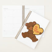 Bubble Cute Beer Brown Colorway Planner (Display)