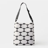 Bubble Daydream Girl Modern Art Canvas tas (Achterkant)