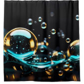 Bubble Douchegordijnen (Voorkant)