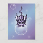 Bubble Dragon Briefkaart (Voorkant)