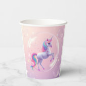 bubble-eenhoorn papieren bekers (Achterkant)