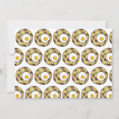 Bubble en Squeak Brunch UK British Food Cuisine Kaart (Achterkant)