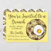 Bubble en Squeak Brunch UK British Food Cuisine Kaart (Voorkant / Achterkant)