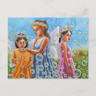 Bubble Fairies Briefkaart