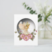 Bubble Fairy Briefkaart (Staand voorkant)