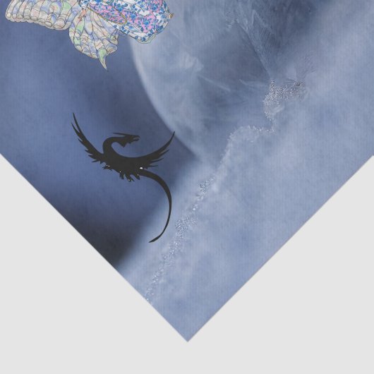 Bubble Fairy Fantasy Tissuepapier (Detail)