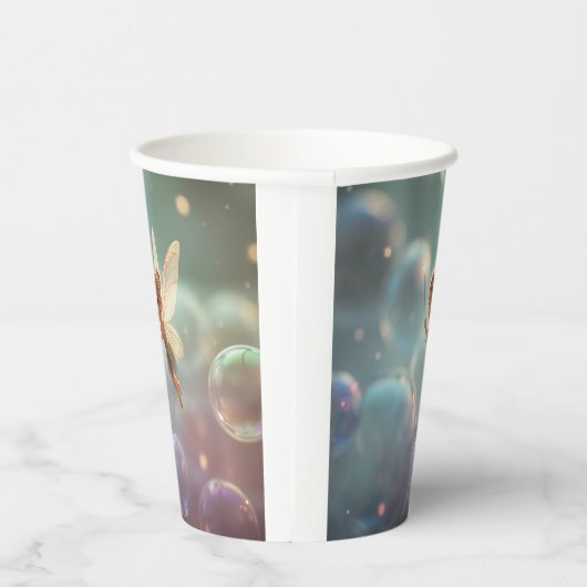 Bubble Fairy Papieren Bekers (Rechts)