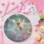 Bubble Fairy Papieren Bordje (Feest)