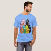 Bubble Family Adventures Journal boy boy T-shirt (Voorkant volledig)