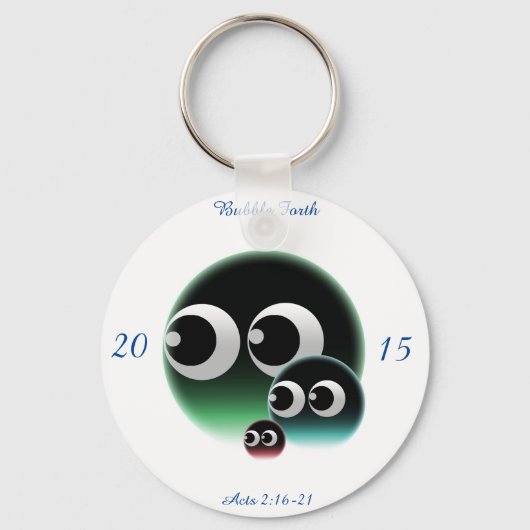Bubble Family Sleutelhanger (Voorkant)