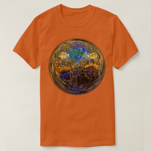 Bubble fish Classic TShirt (Design voorkant)