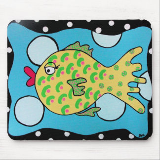Bubble Fish Mousepad Muismat