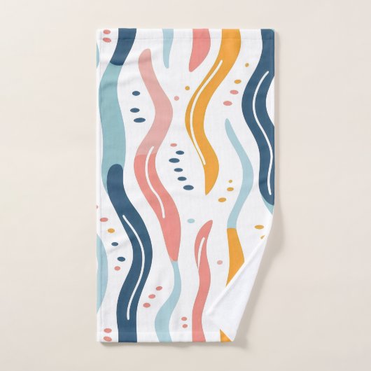 Bubble flow bad handdoek (Handdoek)