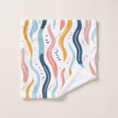 Bubble flow bad handdoek (Wasdoekje)