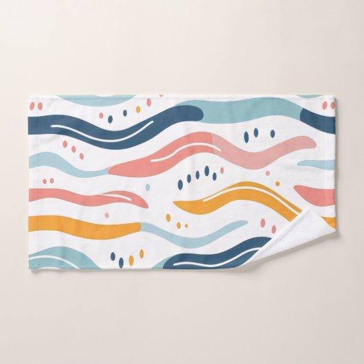 Bubble flow bad handdoek (Handdoek)