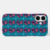 Bubble Flowers in Blue - Bloemen Schattigee Natuur Case-Mate iPhone Case (Achterkant (horizontaal))