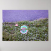 Bubble-foto Poster (Voorkant)