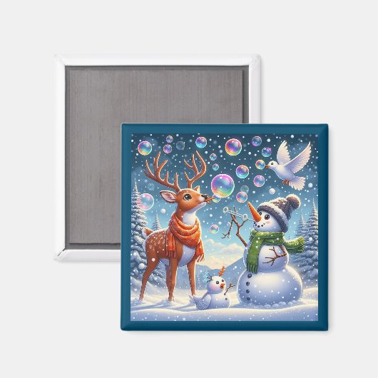 Bubble Friends Magnet (Voorkant / Achterkant)