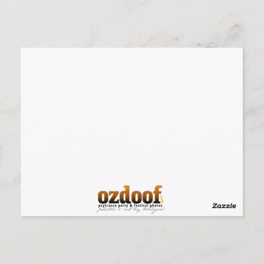 Bubble Fun BRIEFKAART (Achterkant)