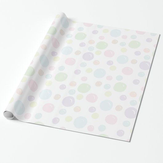 Bubble Fun Wrapping Papier (Uitgerold)