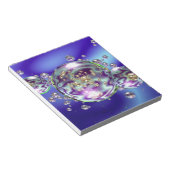 Bubble Galaxy Notitieblok (Schuin)