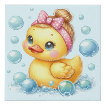 Bubble Glow Rubber Eend