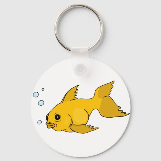 Bubble Goldfish Sleutelhanger (Voorkant)