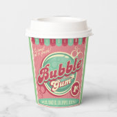 Bubble-gom Papieren Bekers (Achterkant)