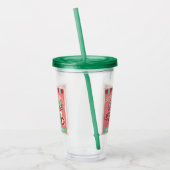 Bubble gum Acryltumbler Acryl Drinkbeker (Links)
