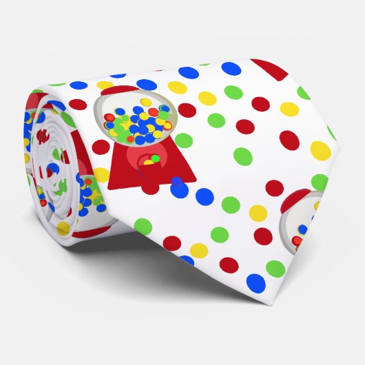 Bubble Gum Balls Stropdas (Opgerold)