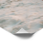 Bubble Gum Beach Babe Kust Zomer Muur Kunst  Perfect Poster (Hoek)
