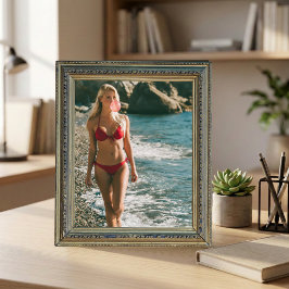 Bubble Gum Beach Babe Kust Zomer Muur Kunst Poster