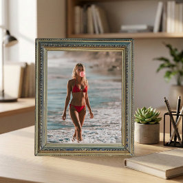 Bubble Gum Beach Babe Kust Zomer Muur Kunst  Poster