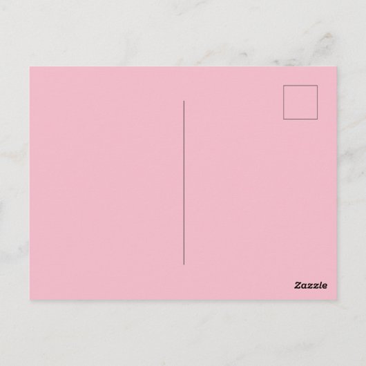 Bubble Gum Briefkaart (Achterkant)