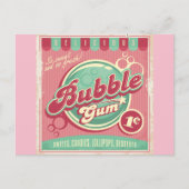 Bubble Gum Briefkaart (Voorkant)
