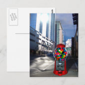 Bubble Gum Briefkaart (Voorkant / Achterkant)